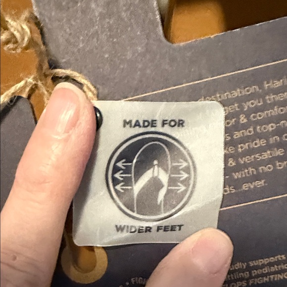 Hartmann Tan and Blue Men's Sandals - Picture 7 of 8